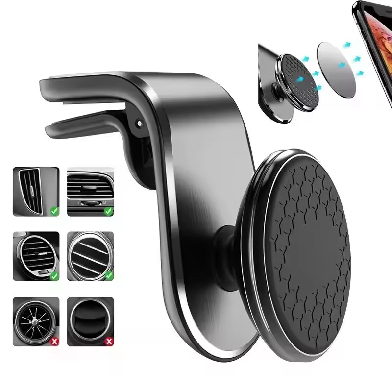 Magnetic Phone Holder For Car Vent - Support magnétique universel pour téléphone de