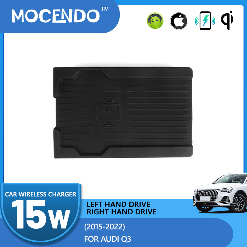 Wireless Car Charger Mount Fast Charging - Chargeur de voiture sans fil 15W,