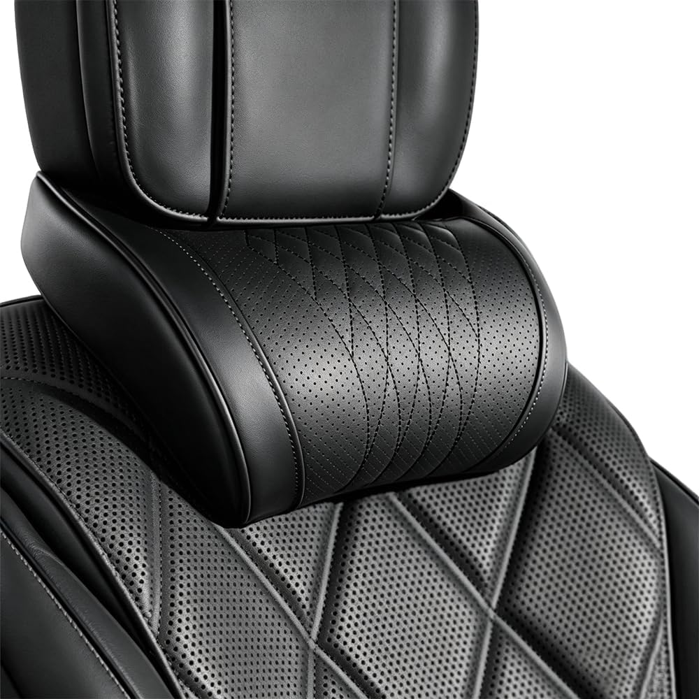 Memory Foam Car Neck Pillow Lumbar Support - Coussin lombaire universel pour appuie-tête de