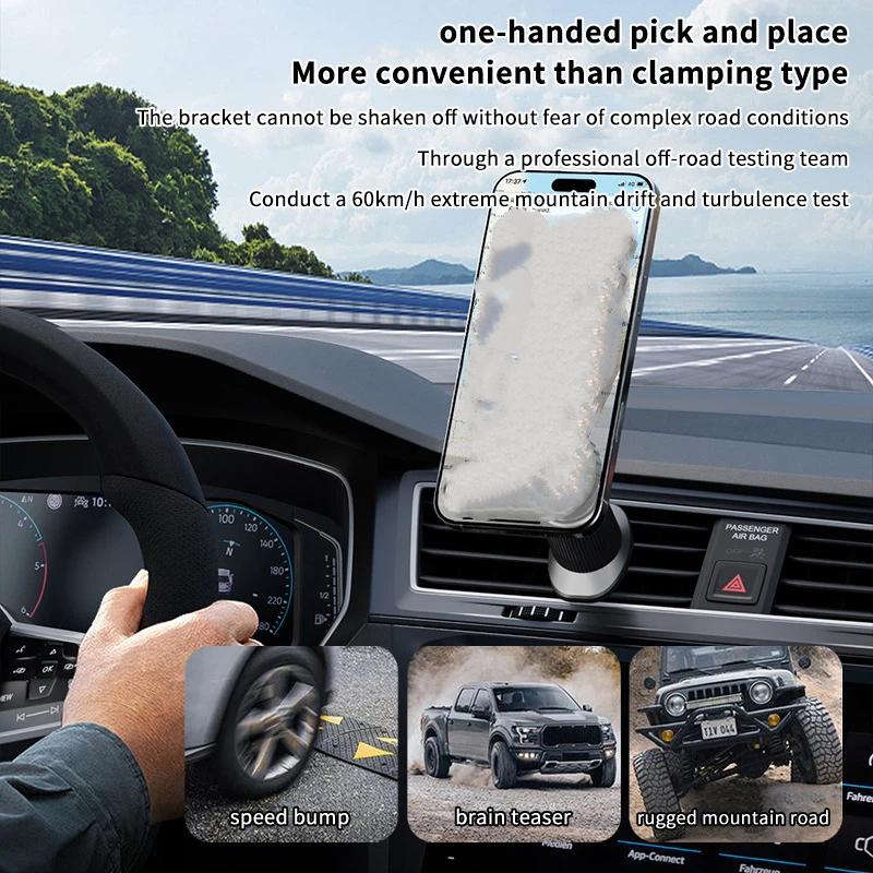Nouveau support magnétique pou - Magnetic Phone Holder For Car Vent avis et prix