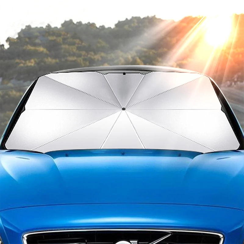 Pare-soleil pliable universel  - Car Sunshade Windshield Umbrella Foldable avis et prix