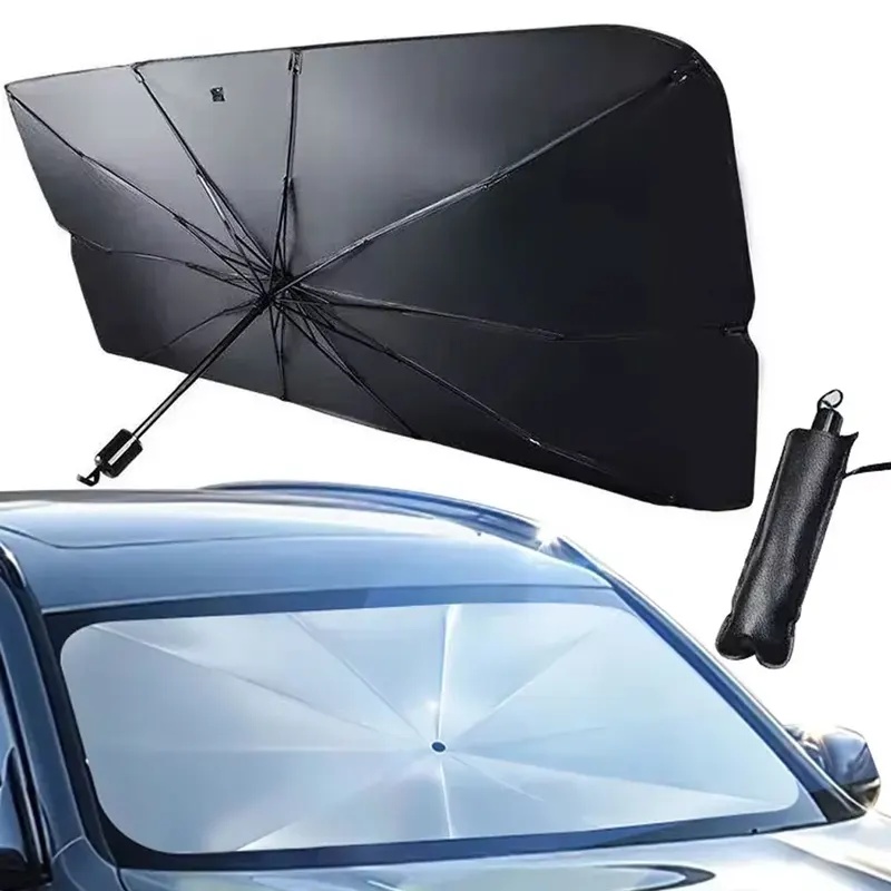 Petits cadeaux pour les chauss - Car Sunshade Windshield Umbrella Foldable avis et prix