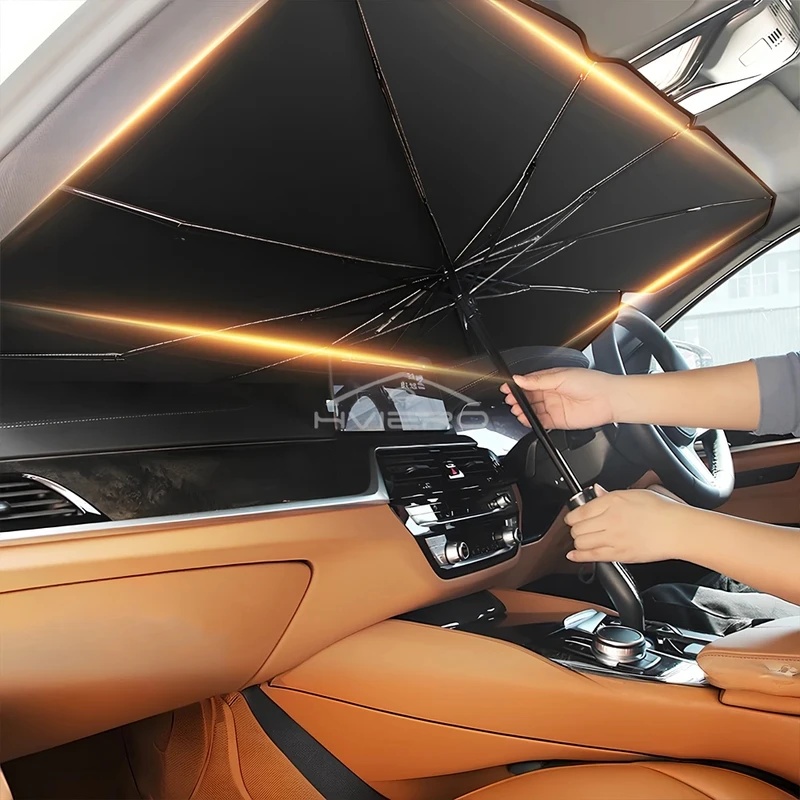 Petits cadeaux pour les chauss - Car Sunshade Windshield Umbrella Foldable avis et prix