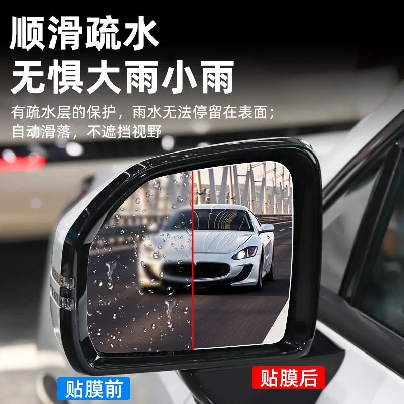 Film anti-pluie et anti-ébloui - Anti Glare Car Rearview Mirror Film avis et prix