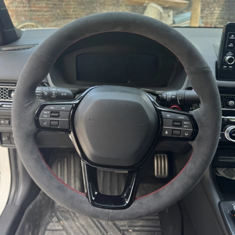 Housse de volant de voiture en - Car Steering Wheel Cover Anti Slip Breathable avis et prix