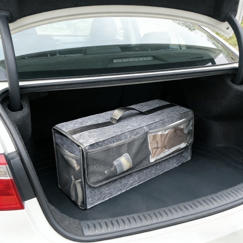 Organiseur de coffre de voitur - Car Trunk Organizer Foldable Storage Box avis et prix