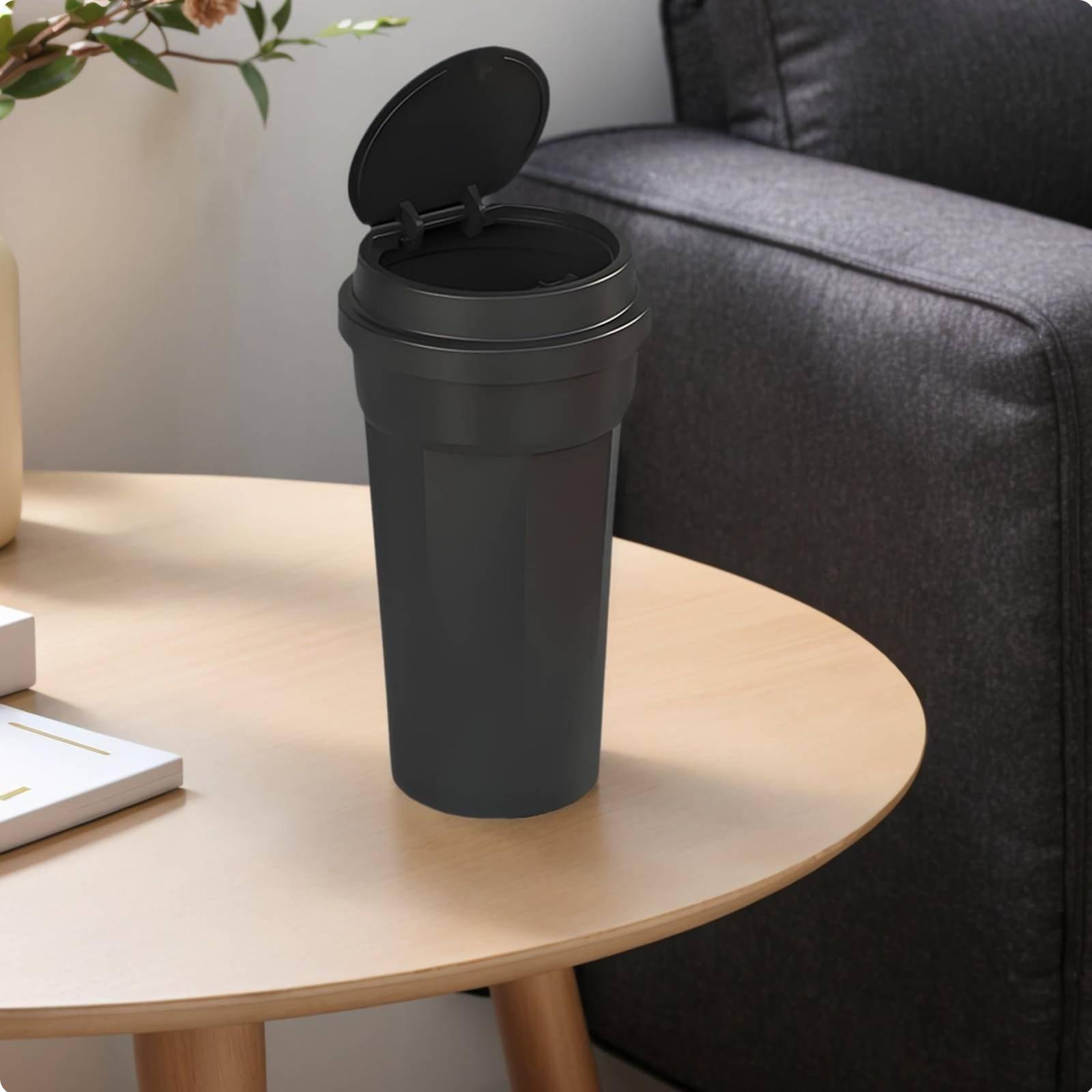 Poubelle de voiture avec couve - Waterproof Car Trash Can With Lid avis et prix