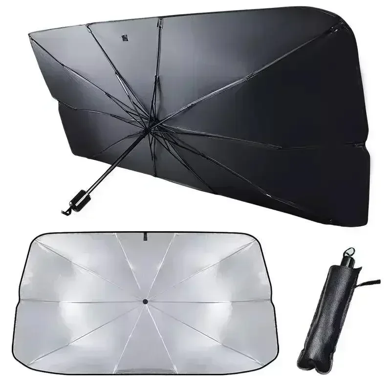 Pare-soleil pliable pour pare- - Car Sunshade Windshield Umbrella Foldable avis et prix