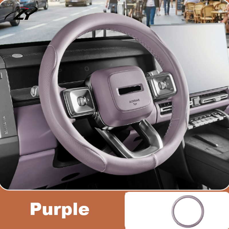 Pour Chery ICAR V27 ICAUR V27  - Car Steering Wheel Cover Anti Slip Breathable avis et prix